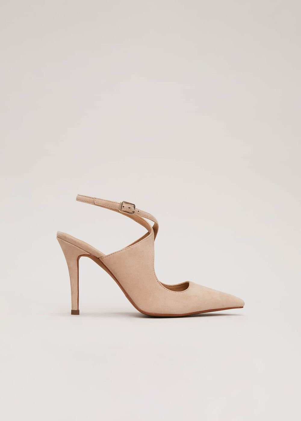 Cross Over Ankle Shoes - Neutral