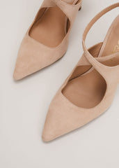 Cross Over Ankle Shoes - Neutral