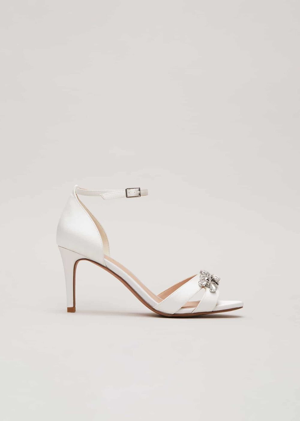 Embellished Sandals - Ivory