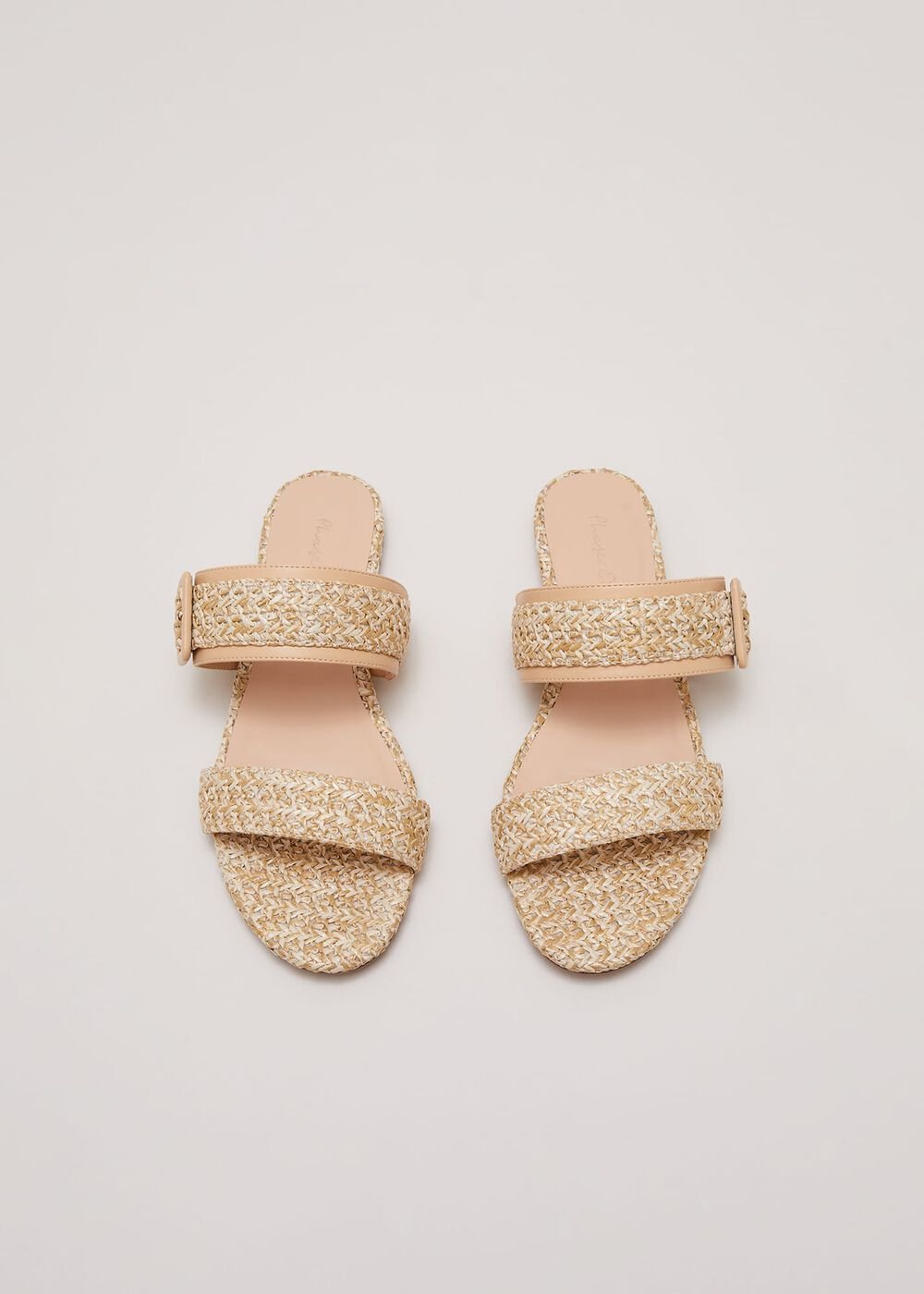 Raffia Slider - Natural