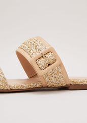 Raffia Slider - Natural