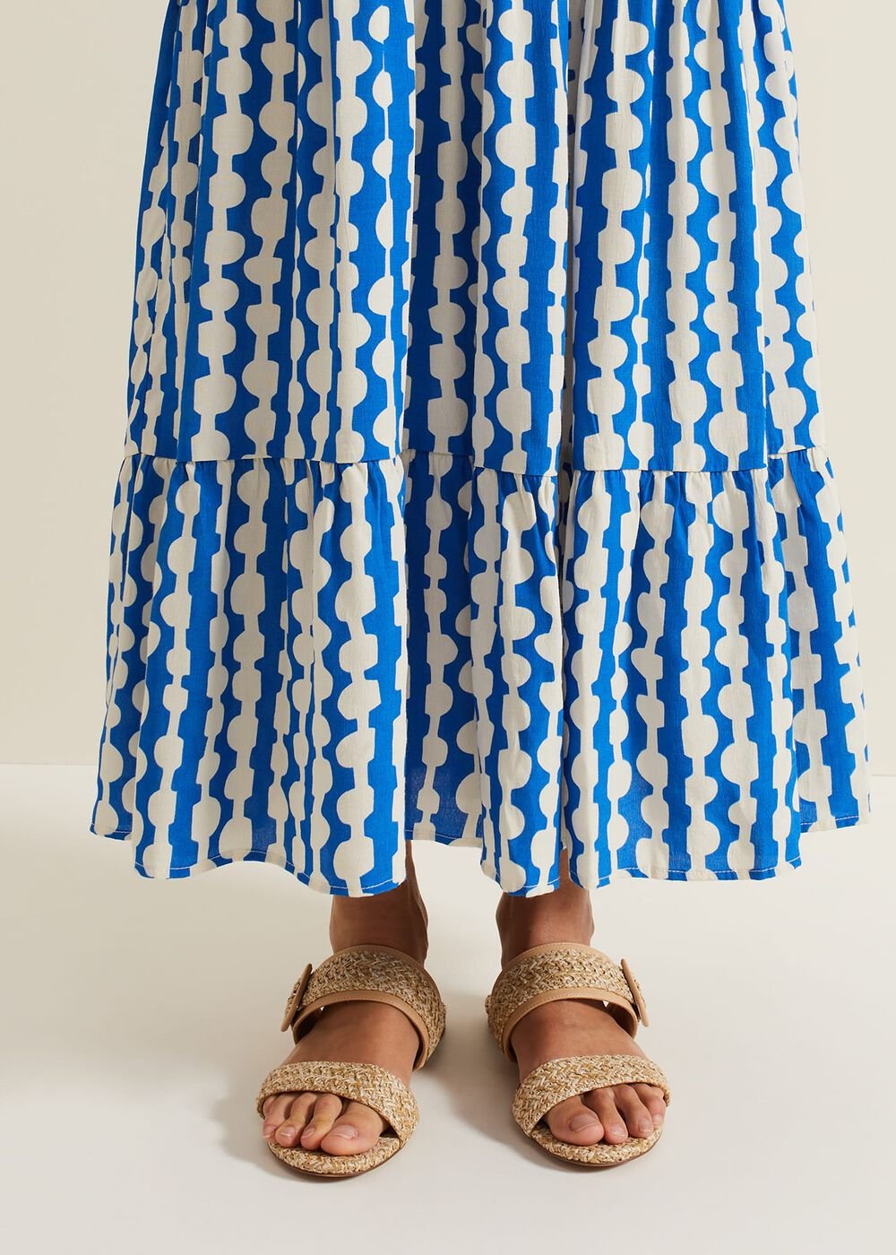 Raffia Slider - Natural