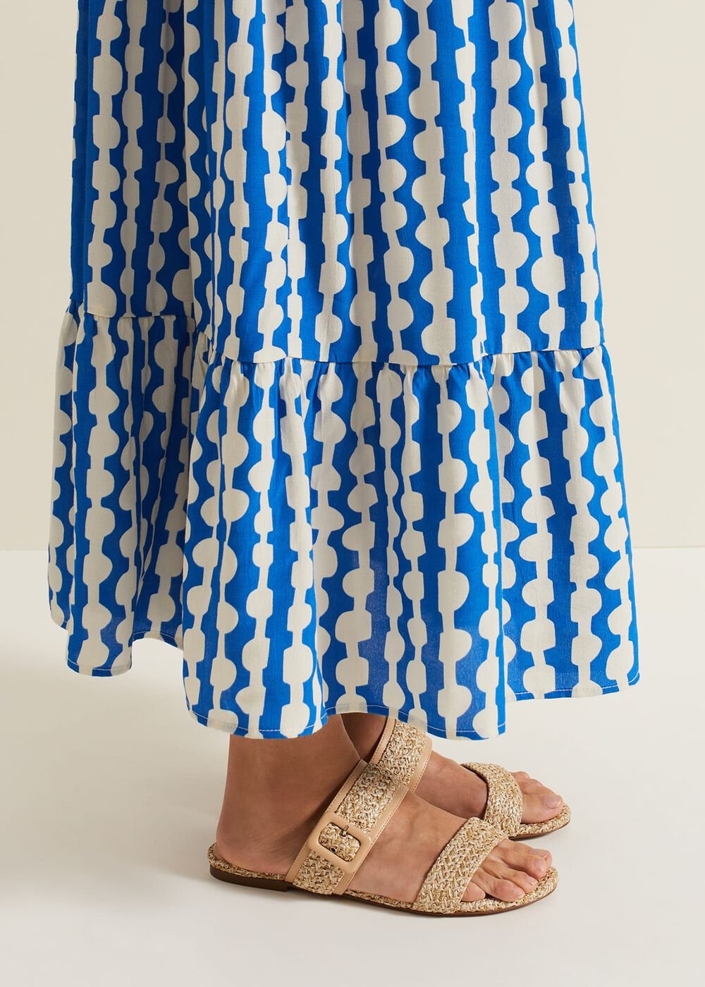 Raffia Slider - Natural