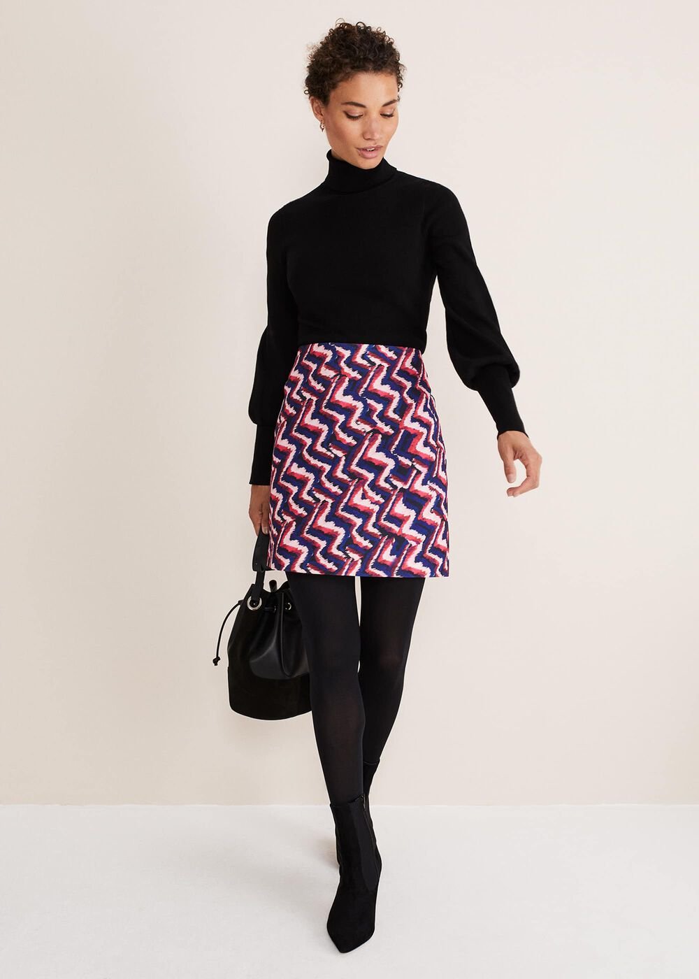 Dorothy Mini Skirt - Pink/Blue