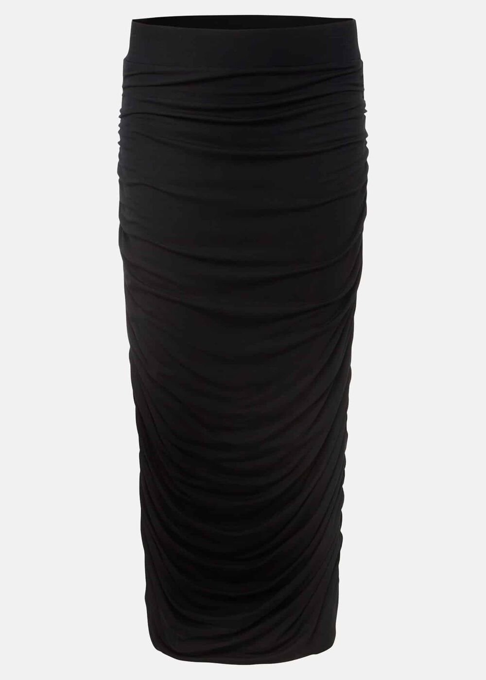Kealey Ruched Skirt - Black