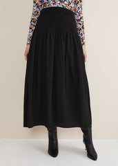 Laina Maxi Skirt - Black