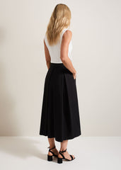 Trinity Pleated Skirt - Black