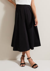 Trinity Pleated Skirt - Black