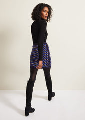 Nicole Geo Twin Set Skirt - Multi-Coloured