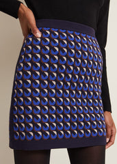 Nicole Geo Twin Set Skirt - Multi-Coloured