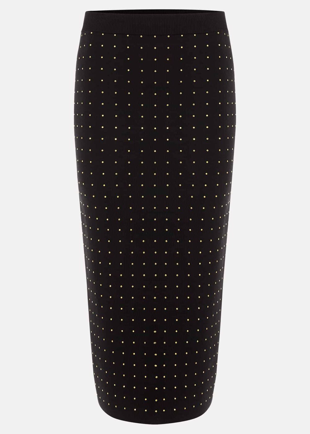 Kendall Studded Skirt - Black