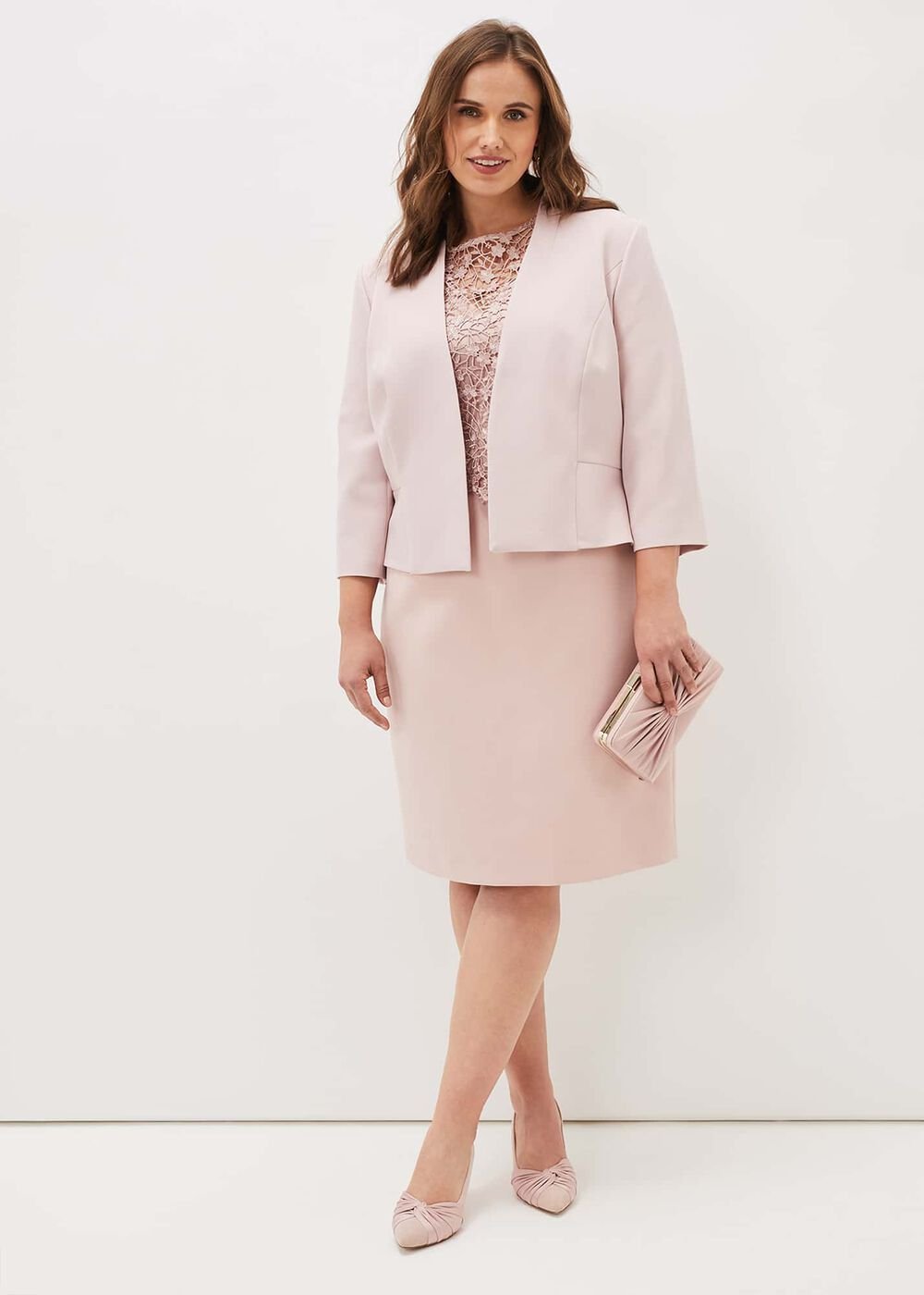 Mariposa Occasion Jacket - Antique Rose