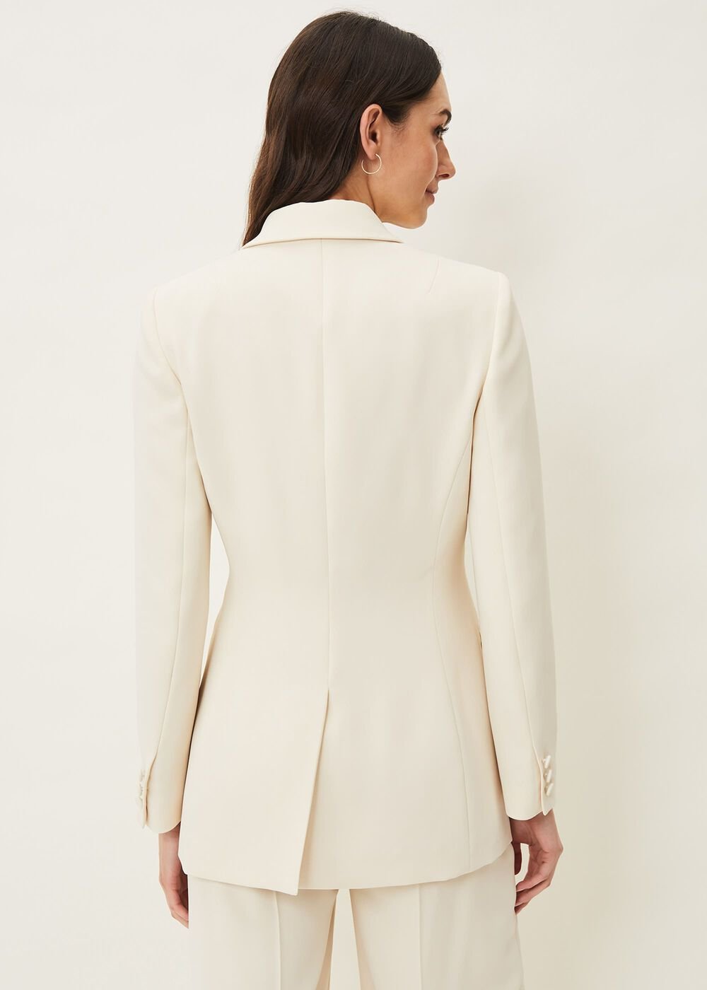Cadie Suit Jacket - Pearl