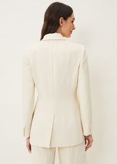 Cadie Suit Jacket - Pearl