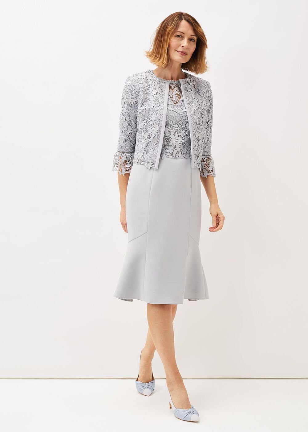 Alisha Lace Jacket - Mineral