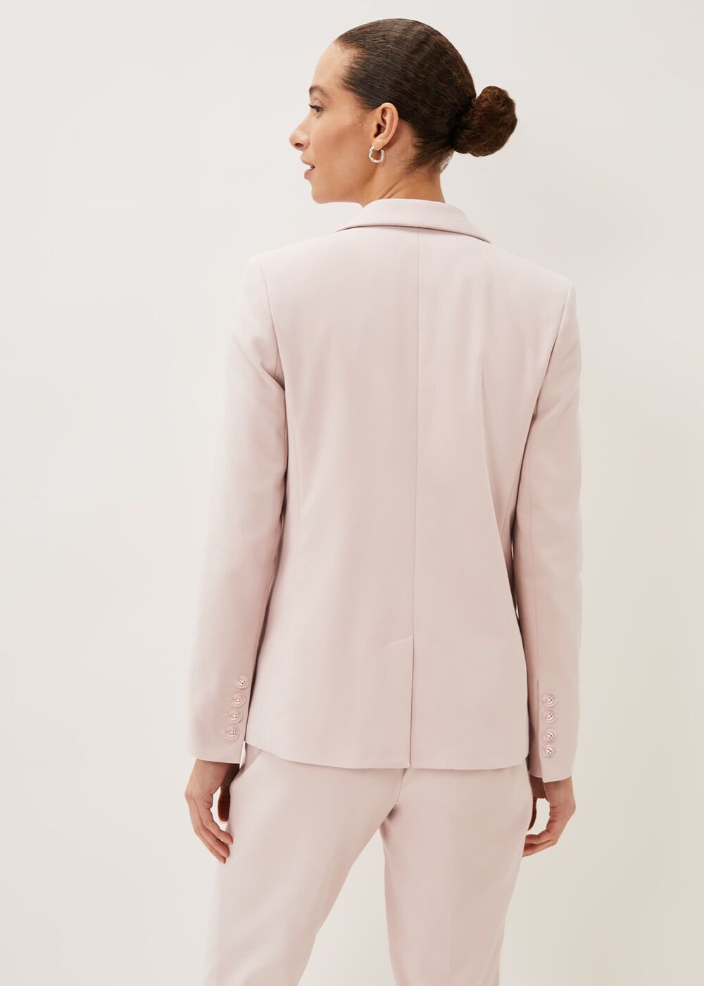 Ulrica Pink Blazer - Pale Pink