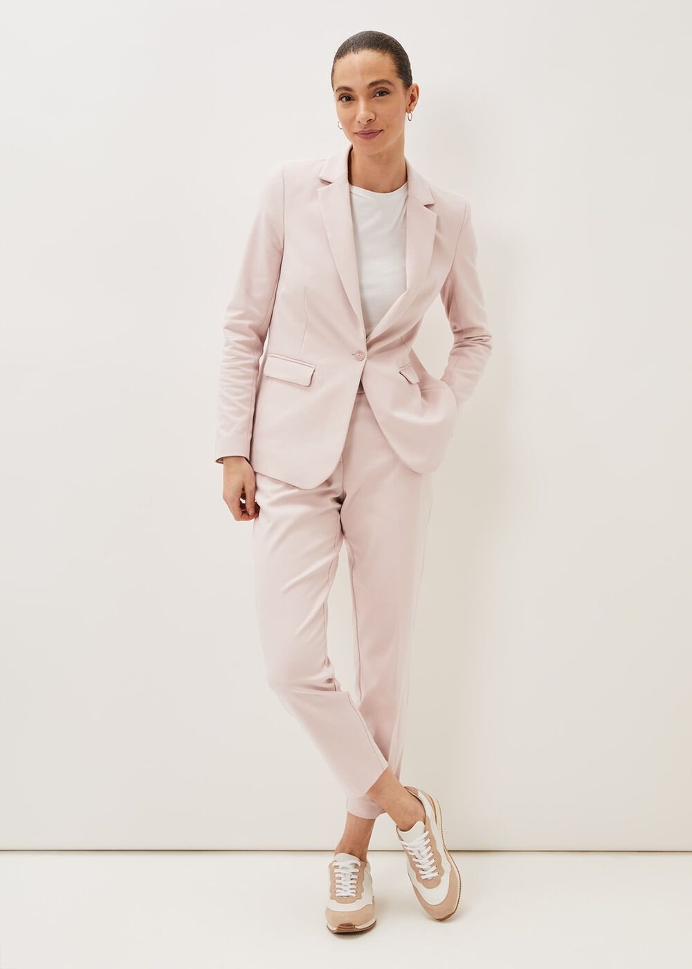 Ulrica Pink Blazer - Pale Pink