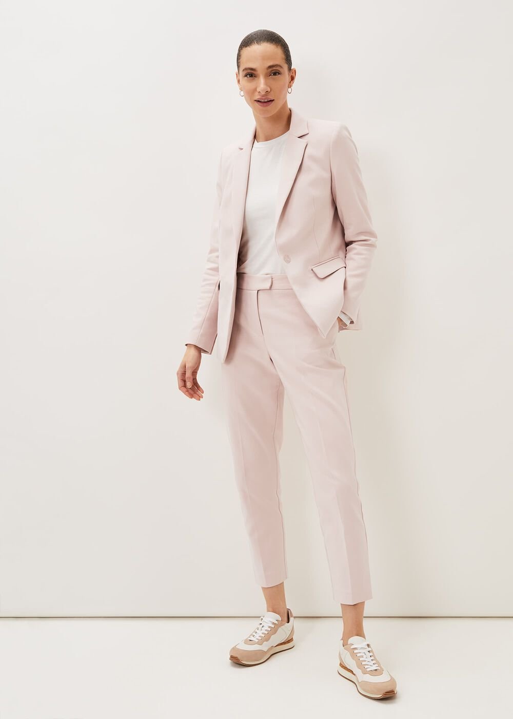 Ulrica Pink Blazer - Pale Pink