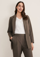 Adela Soft Blazer - Khaki