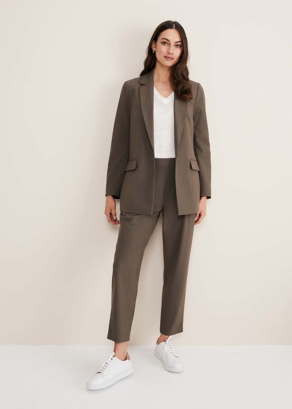 Adela Soft Blazer - Khaki
