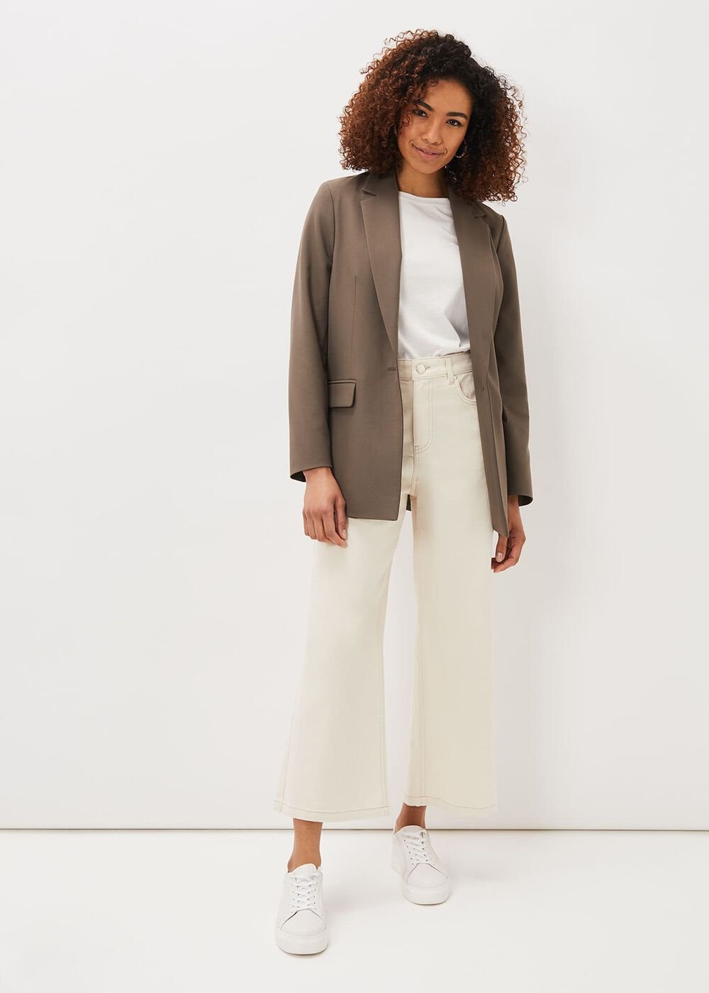 Adela Soft Blazer - Khaki