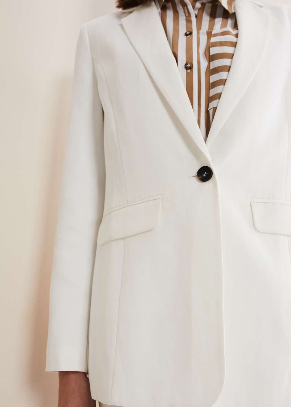 Bianca Blazer Coord - Ivory