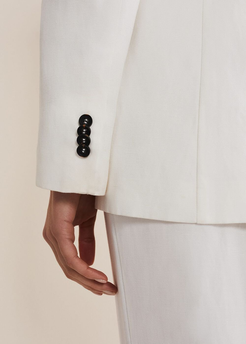 Bianca Blazer Coord - Ivory