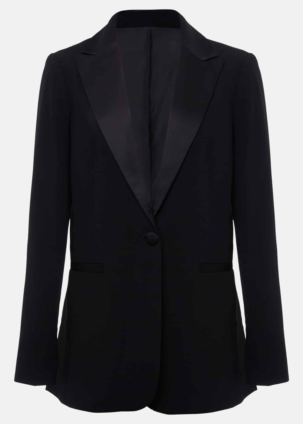 Elandra Black Tux Blazer - Black