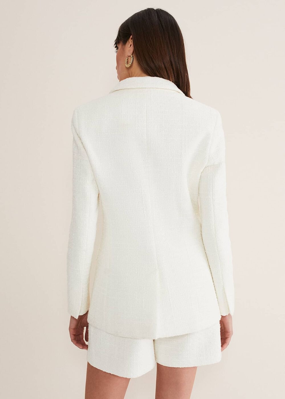 Auden Black Blazer - Cream