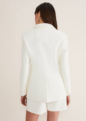 Auden Black Blazer - Cream