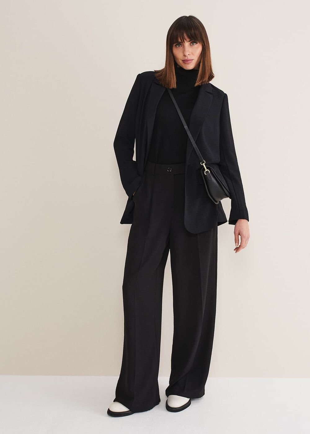 Opal Black Blazer - Black