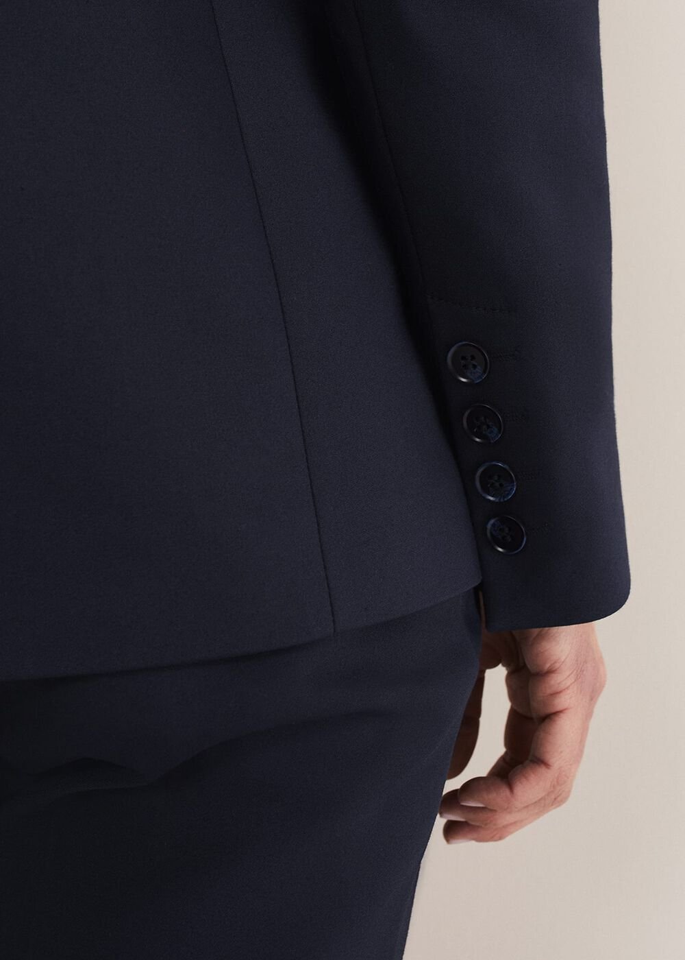 Ulrica Pink Blazer - Midnight