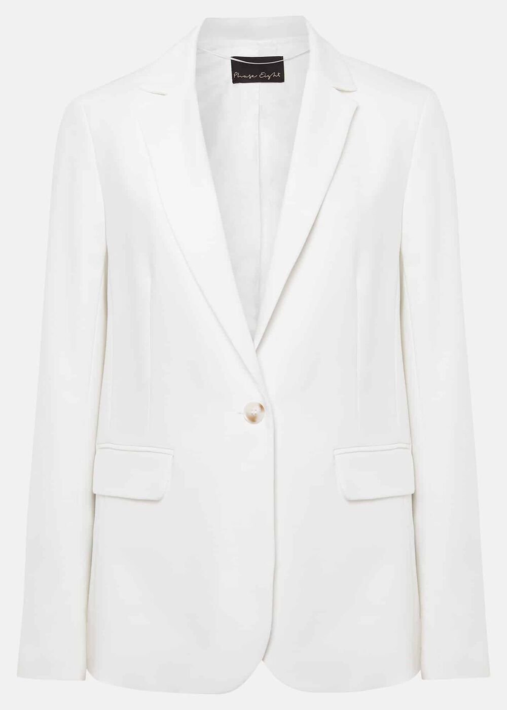 Ulrica Pink Blazer - White