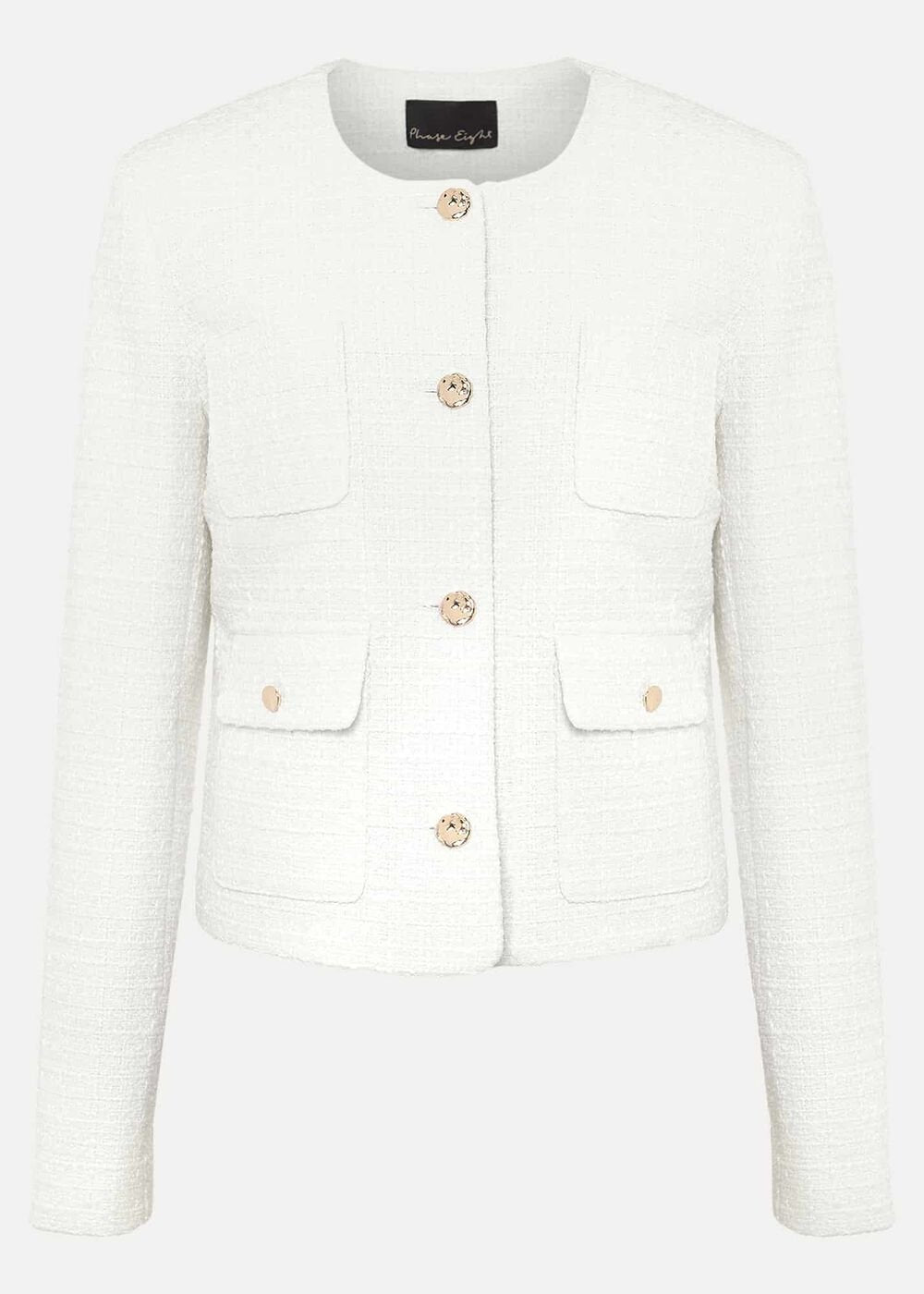 Ripley Tweed Jacket - Ivory