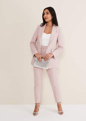 Petite Eira Fitted Blazer - Soft Pink