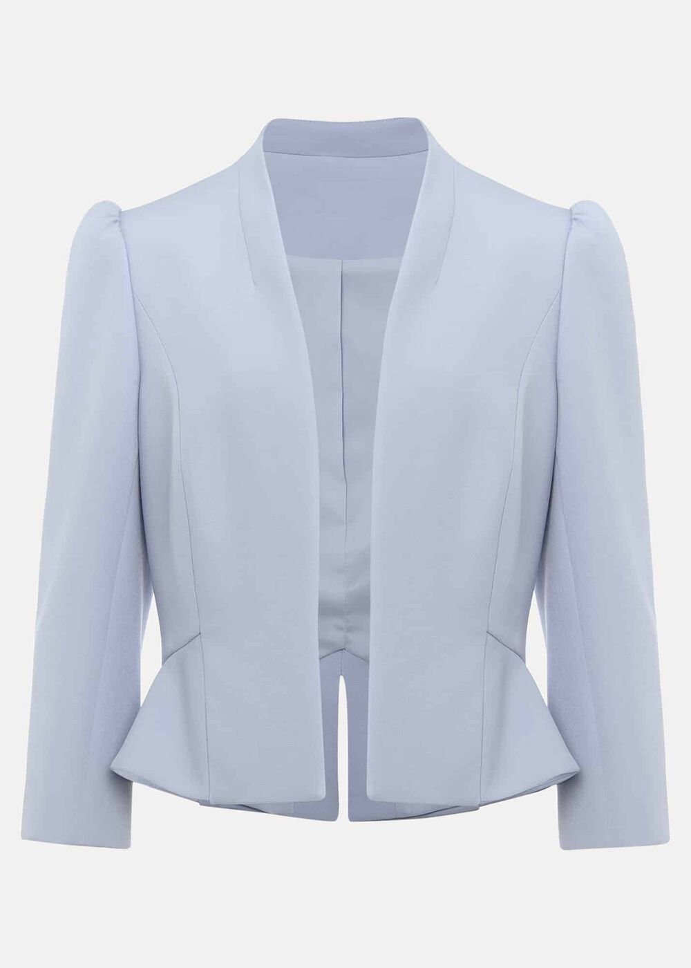 Isabella Bow Jacket - Light Cornflower
