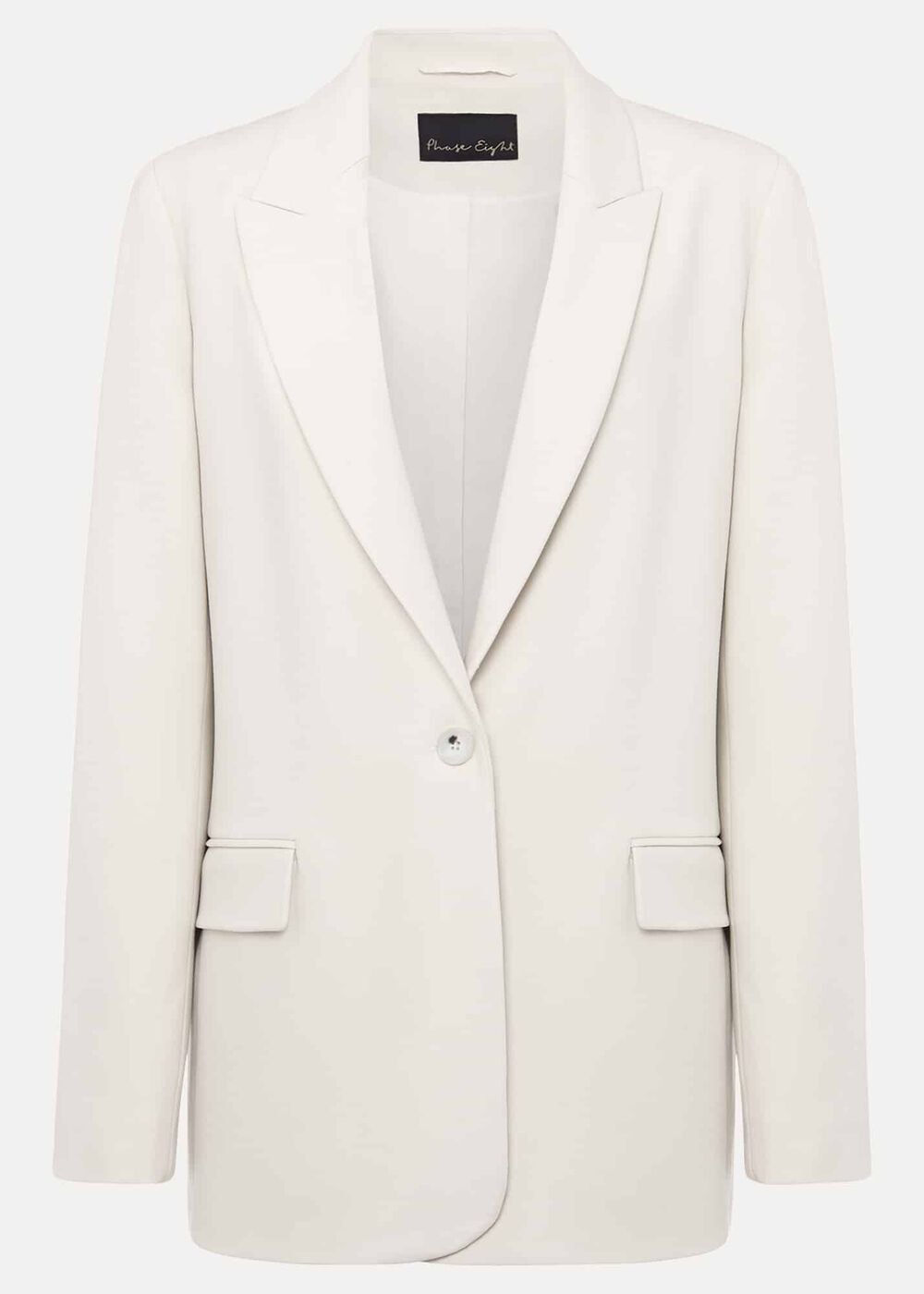 Celyn Single Breasted Blazer - Almond