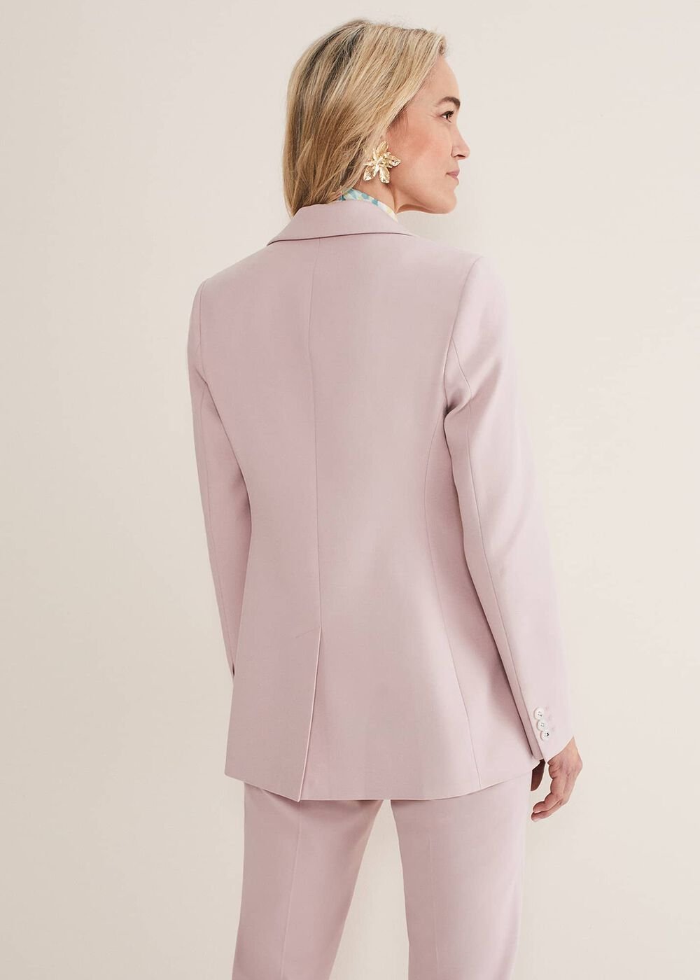 Eira Pink Blazer - Pale Pink