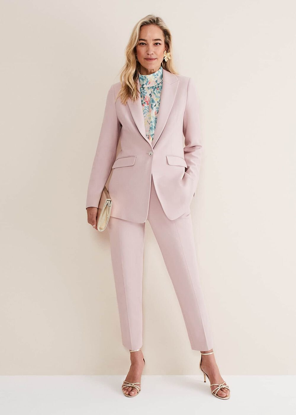 Eira Pink Blazer - Pale Pink