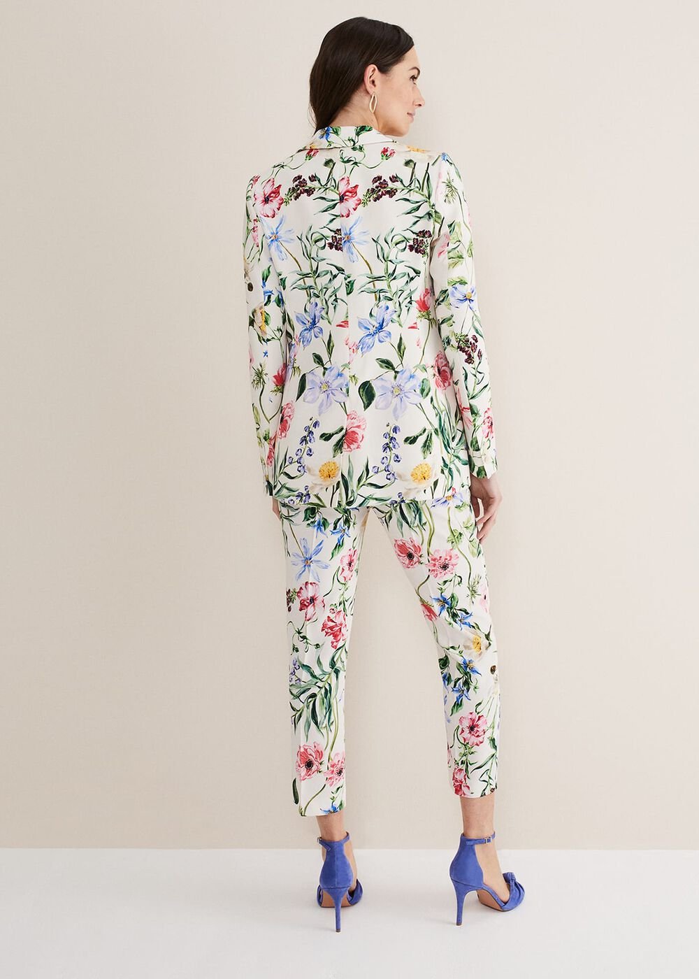 Ulrica Floral Blazer - Multi-Coloured