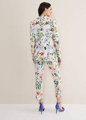 Ulrica Floral Blazer - Multi-Coloured