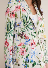 Ulrica Floral Blazer - Multi-Coloured