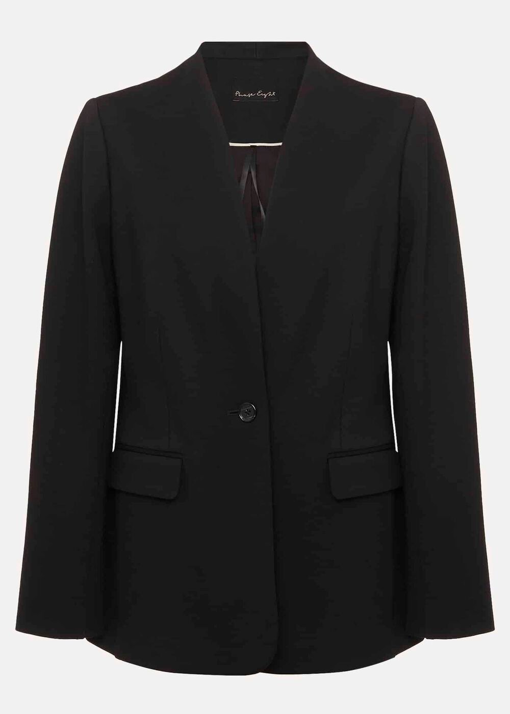Devin Black Ponte Blazer - Black