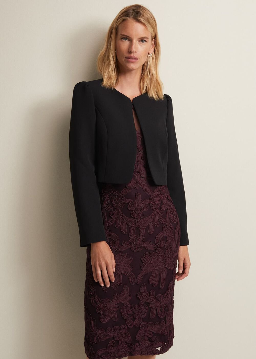 Nina Black Occasion Jacket - Black
