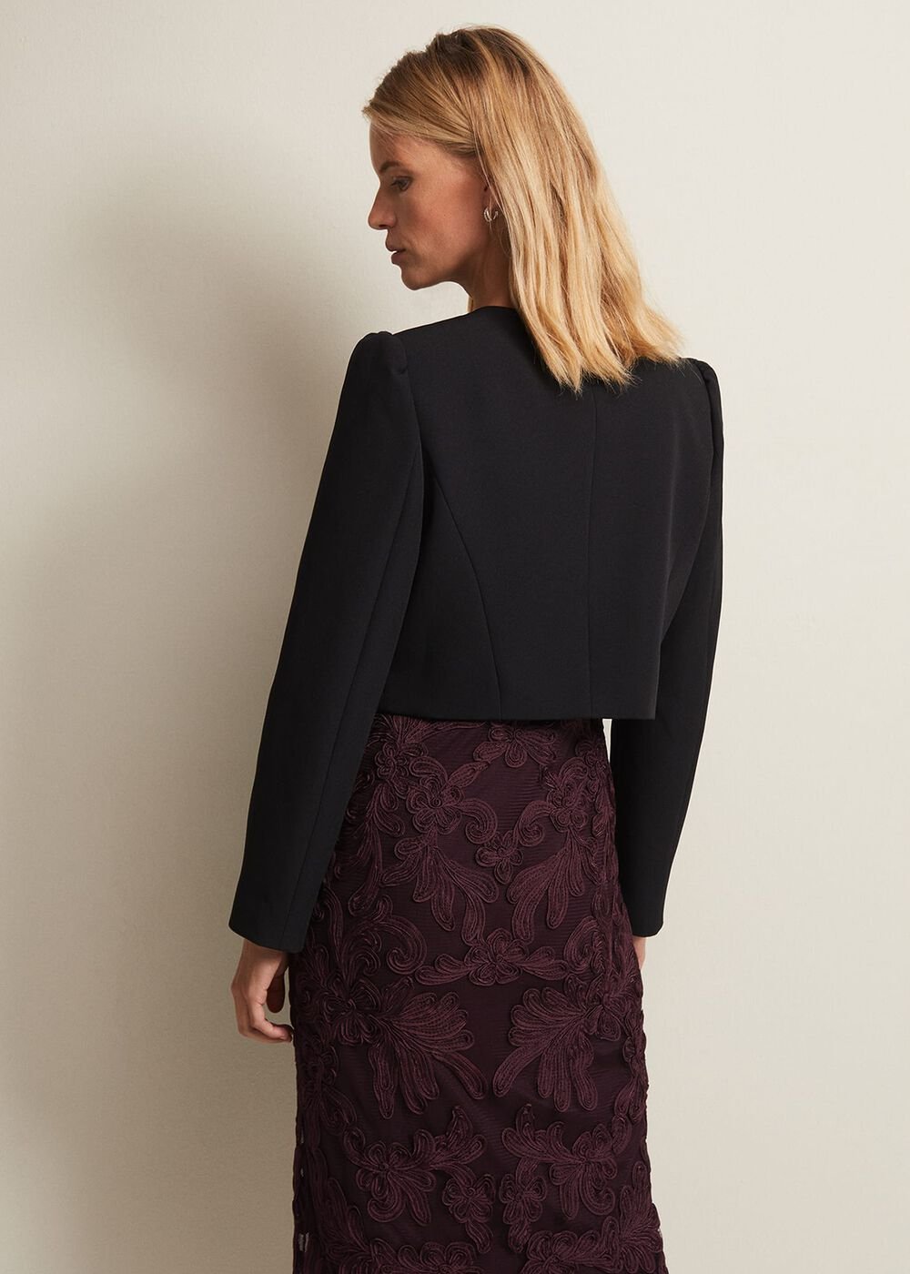 Nina Black Occasion Jacket - Black