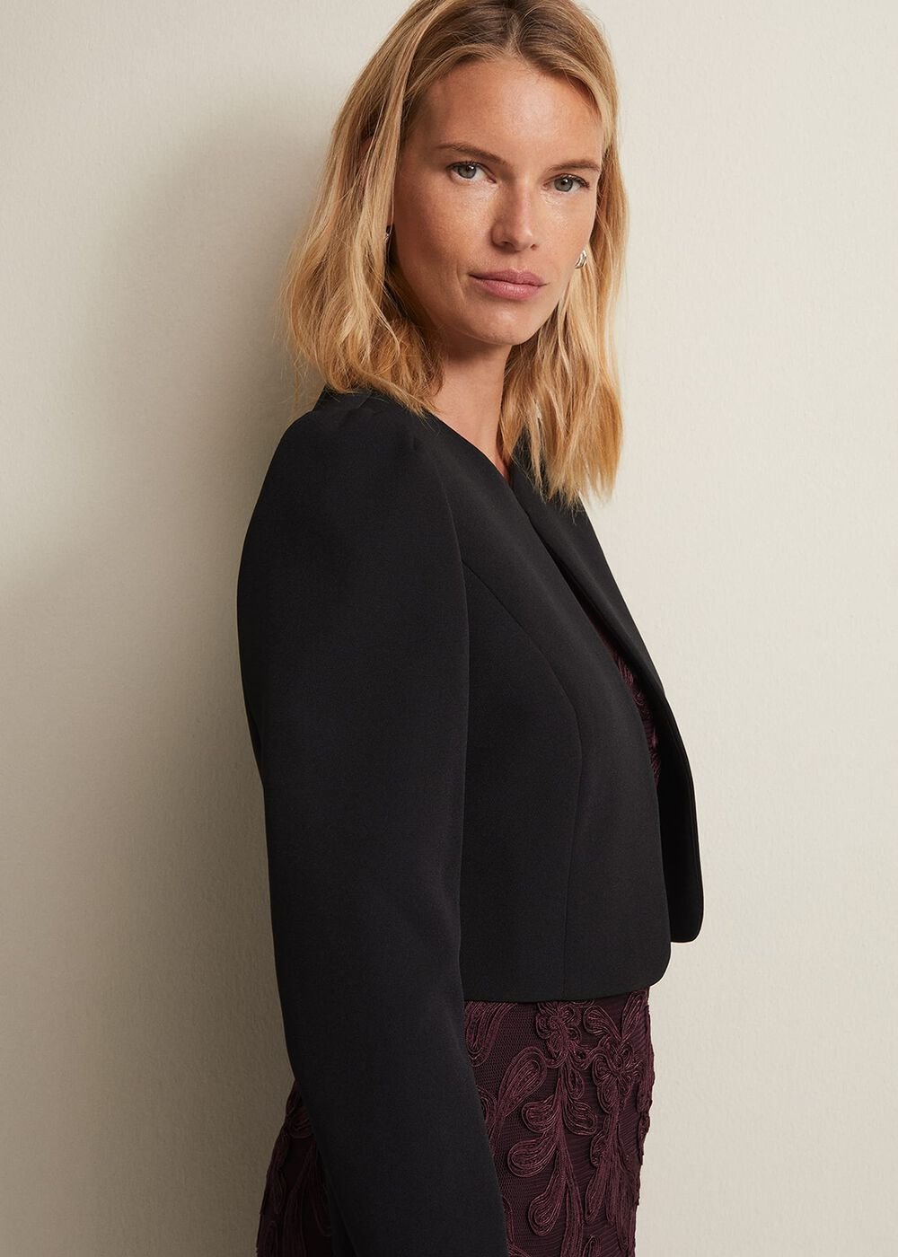 Nina Black Occasion Jacket - Black