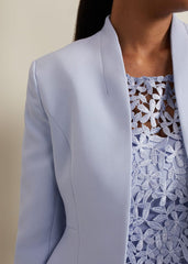 Petite Daisy Jacket - Pale Blue