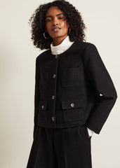 Ripley Boucle Jacket - Black