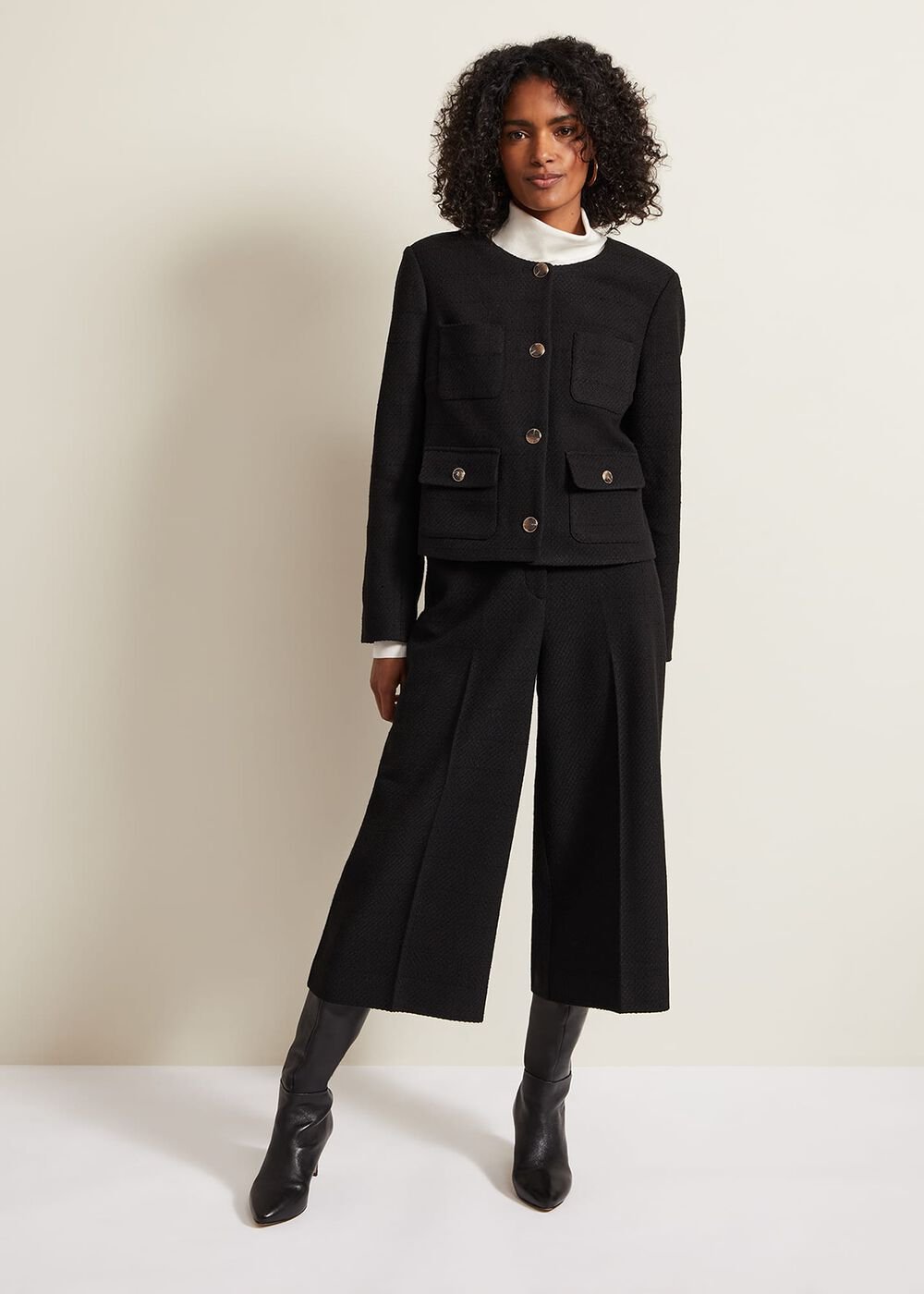 Ripley Boucle Jacket - Black