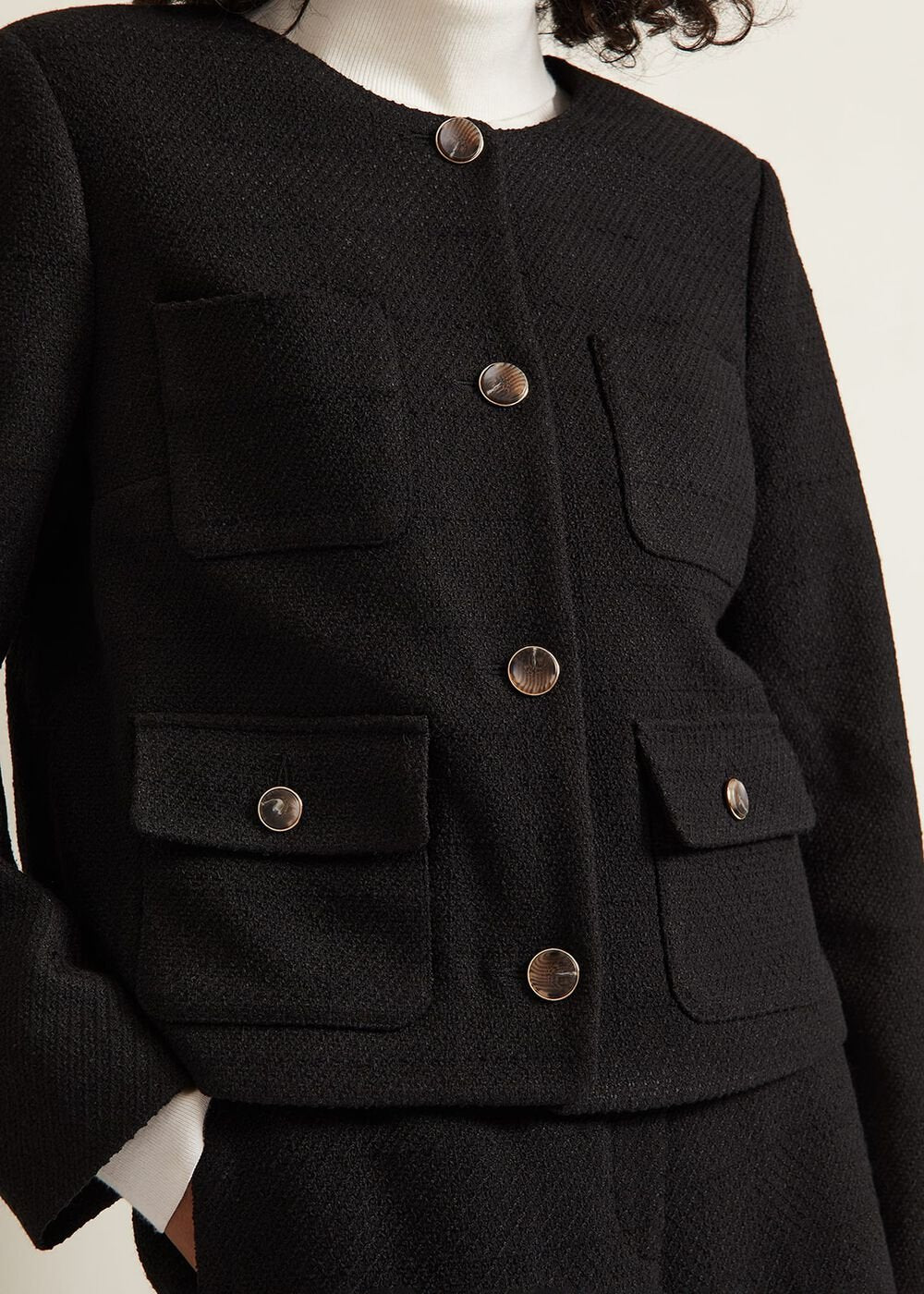 Ripley Boucle Jacket - Black